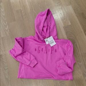 Gap x Beis cropped  hoodie